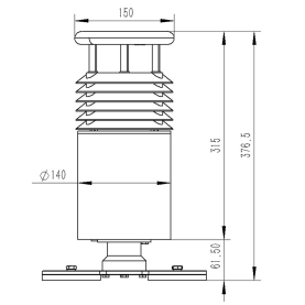 车载自动气象站尺寸图